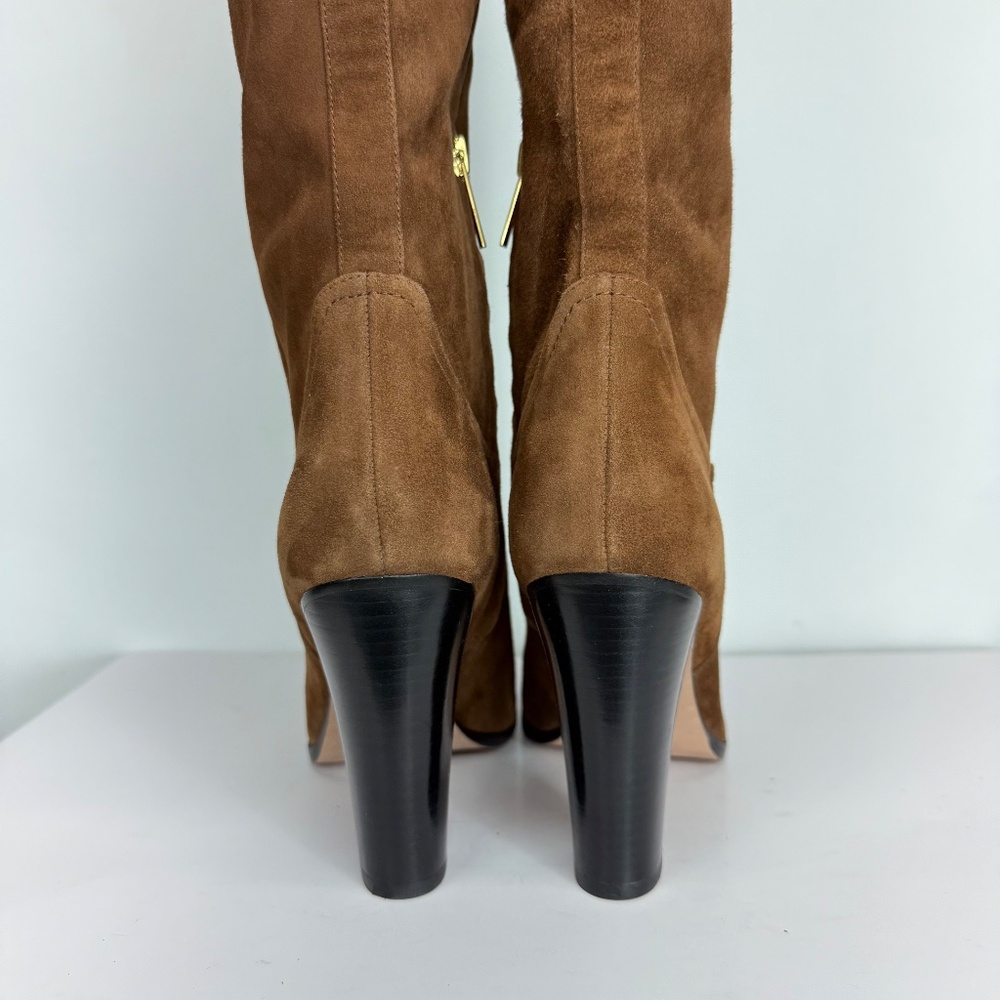 New Veronica Beard Conrad Cap Toe Over the Knee Boot Sz 9 - Picture 4 of 15